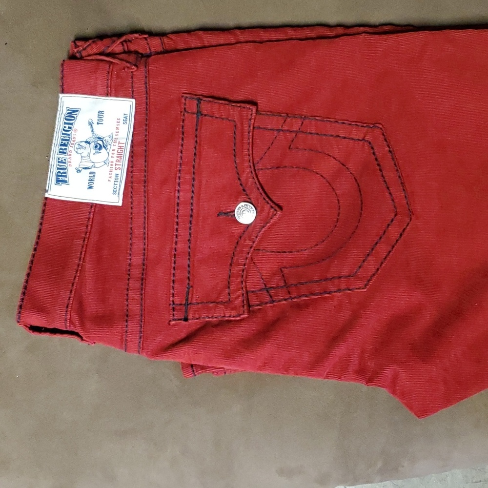 True Religion Jeans Red Size 40 used